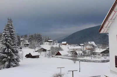 L'établissement Le Gite en hiver