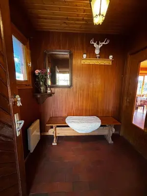 Salle de bains dans l'établissement Chalet avec superbe vue dégagée - 10 min de Gérardmer