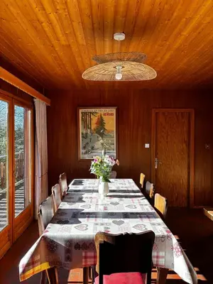 Plan de l'établissement Chalet avec superbe vue dégagée - 10 min de Gérardmer