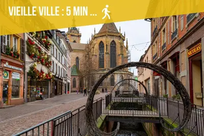 Plan de l'établissement Bretzel Twin Petite Venise Vieille Ville City Center Wi-Fi