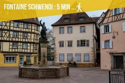 Plan de l'établissement Bretzel Twin Petite Venise Vieille Ville City Center Wi-Fi