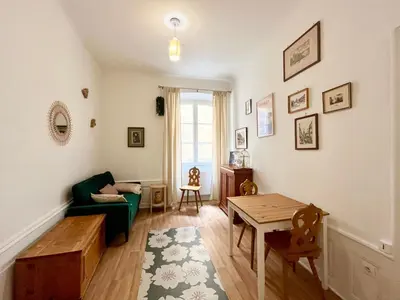 Coin salon dans l'établissement Chez Mamema