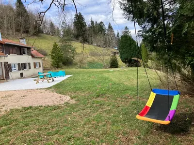 Jardin de l'établissement Gîte La Belle Vue, Maison de campagne avec vue magnifique