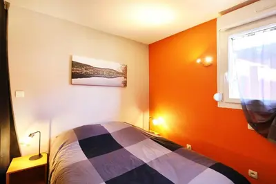 Un ou plusieurs lits dans un hébergement de l'établissement T2 duplex avec vue imprenable