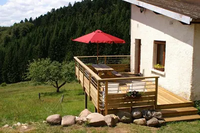 Paysage naturel près de la maison de vacances