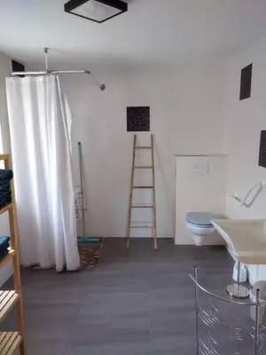 Télévision ou salle de divertissement dans l'établissement Gite 2 personnes vallée de Munster