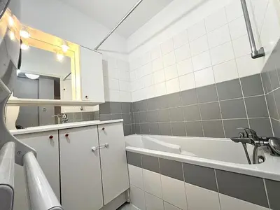 Salle de bains dans l'établissement Appartement Cosy à Belfort