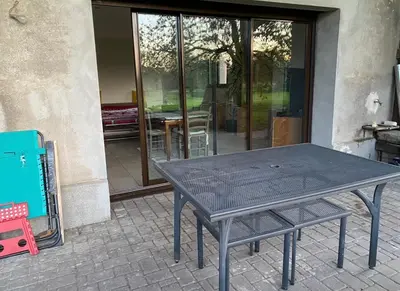 Balcon ou terrasse dans l'établissement Appartement Cosy