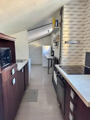 Cuisine ou kitchenette dans l'établissement Cosy 4 - Montbéliard centre 80m2