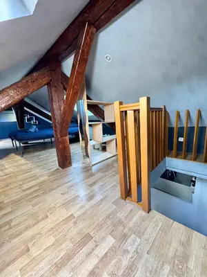 Coin salon dans l'établissement Cosy 4 - Montbéliard centre 80m2