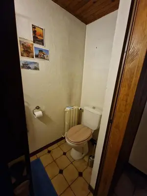 Salle de bains dans l'établissement Chevaux au Soleil