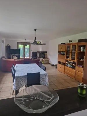 Cuisine ou kitchenette dans l'établissement Chevaux au Soleil