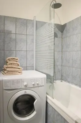Salle de bains dans l'établissement Le Coquet, bord de l'eau