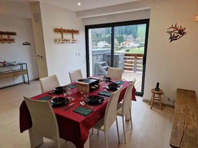 Plan de l'établissement Gite spa atypique, Vosges, chez Bubu, école rénovée bain nordique et nature