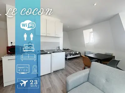 Cuisine ou kitchenette dans l'établissement #Petit cocon au cœur de Mulhouse