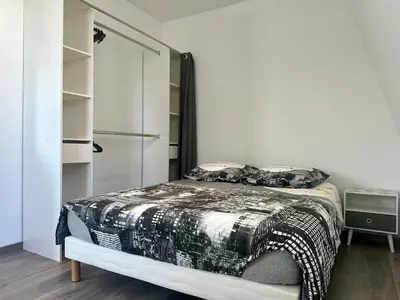 Un ou plusieurs lits dans un hébergement de l'établissement #Petit cocon au cœur de Mulhouse