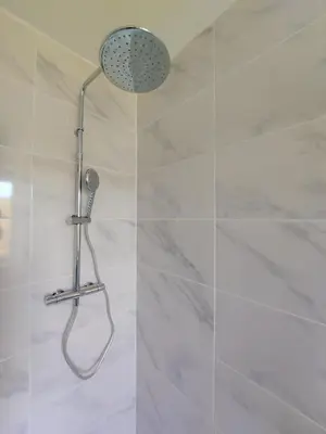 Salle de bains dans l'établissement Cosy 1 - Mulhouse centre