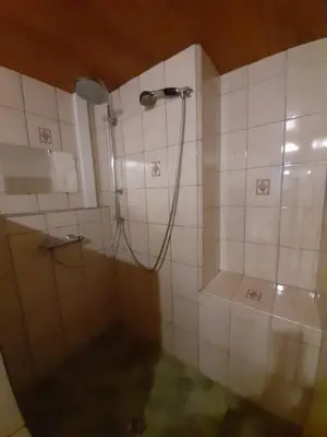 Salle de bains dans l'établissement appartement de vacances