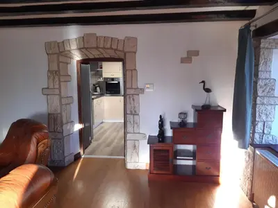 Cuisine ou kitchenette dans l'établissement appartement de vacances