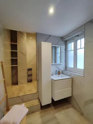 Salle de bains dans l'établissement #Les Dahlias - Charmante maison sur Sausheim