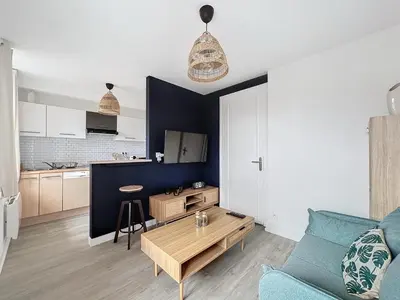 Cuisine ou kitchenette dans l'établissement les Toits de Belfort ville