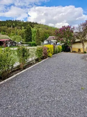 Paysage naturel près de la maison de vacances