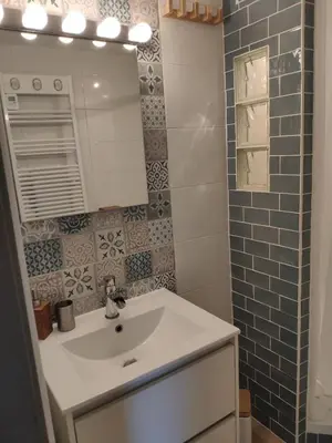 Salle de bains dans l'établissement Studio Malice