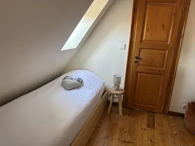 Un ou plusieurs lits dans un hébergement de l'établissement Gîte Gambrinus