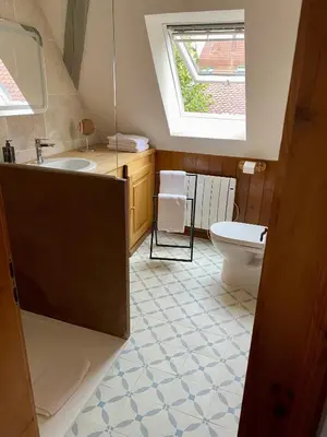 Cuisine ou kitchenette dans l'établissement Gîte Gambrinus