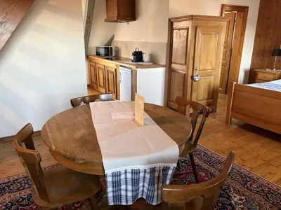 Un ou plusieurs lits dans un hébergement de l'établissement Gîte Gambrinus