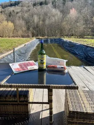 Boissons dans l'établissement gite du Breuchin trois