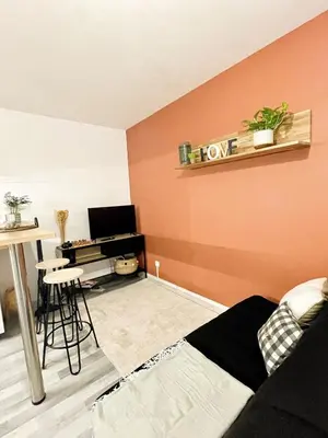 Télévision ou salle de divertissement dans l'établissement Studio centre-ville Petite venise