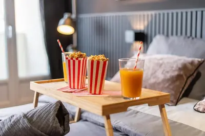 Boissons dans l'établissement Home Studio Cinéma Privé
