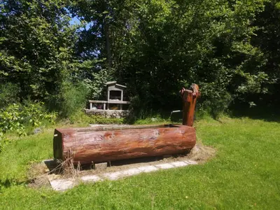 Jardin de l'établissement Au petit bonheur