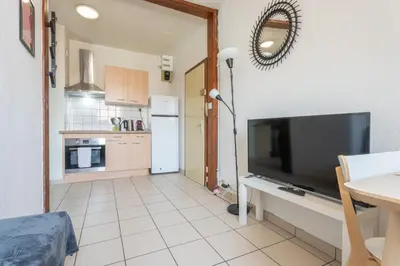 Cuisine ou kitchenette dans l'établissement Bel appartement 4Pers Stationnement Gratuit Centre