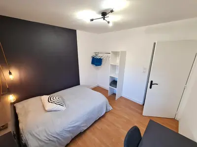 Un ou plusieurs lits dans un hébergement de l'établissement Dans les Nuages - Entrée autonome - Mulhouse Centre