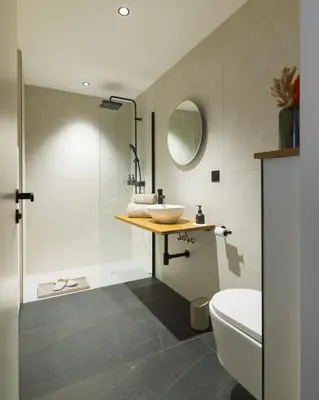 Salle de bains dans l'établissement Ma.maison