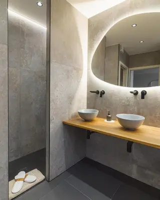 Salle de bains dans l'établissement Ma.maison