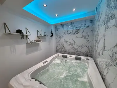 Salle de bains dans l'établissement Carpe Diem