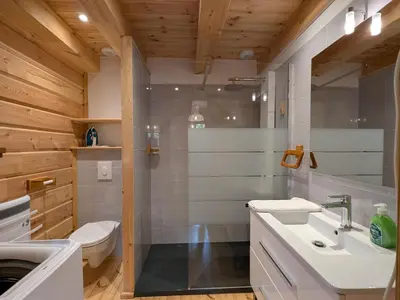 Salle de bains dans l'établissement la brume des cimes