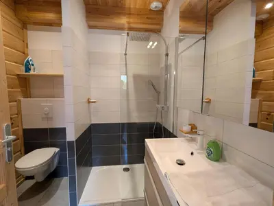 Salle de bains dans l'établissement la brume des cimes