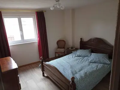 Un ou plusieurs lits dans un hébergement de l'établissement Maison de vacances centre Alsace