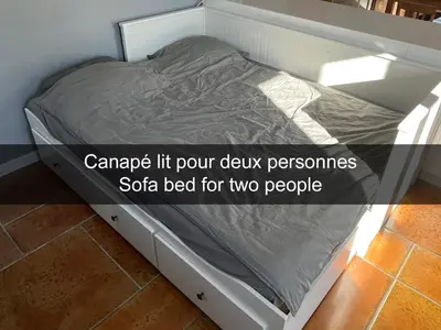 Un ou plusieurs lits dans un hébergement de l'établissement Le Giromagite au pied du Ballon d'Alsace