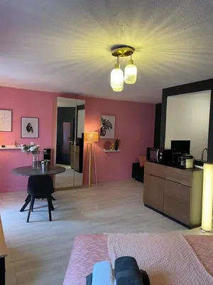 Télévision ou salle de divertissement dans l'établissement Superb apartment for 4 people, center - auto museum