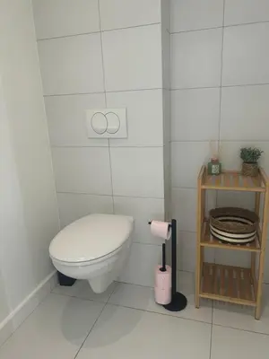 Salle de bains dans l'établissement Résidence Miselle 4 personnes