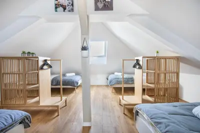 Plan de l'établissement Le Duplex des Maisons du Ried
