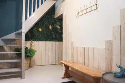 Plan de l'établissement L'escale Tropicale, Centre ville