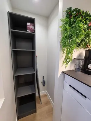 Cuisine ou kitchenette dans l'établissement Sur la savoureuse - Le 31