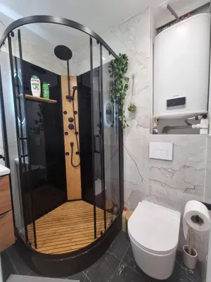 Salle de bains dans l'établissement Sur la savoureuse - Le 31