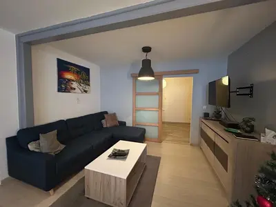 Cuisine ou kitchenette dans l'établissement L'appart Rue Haute